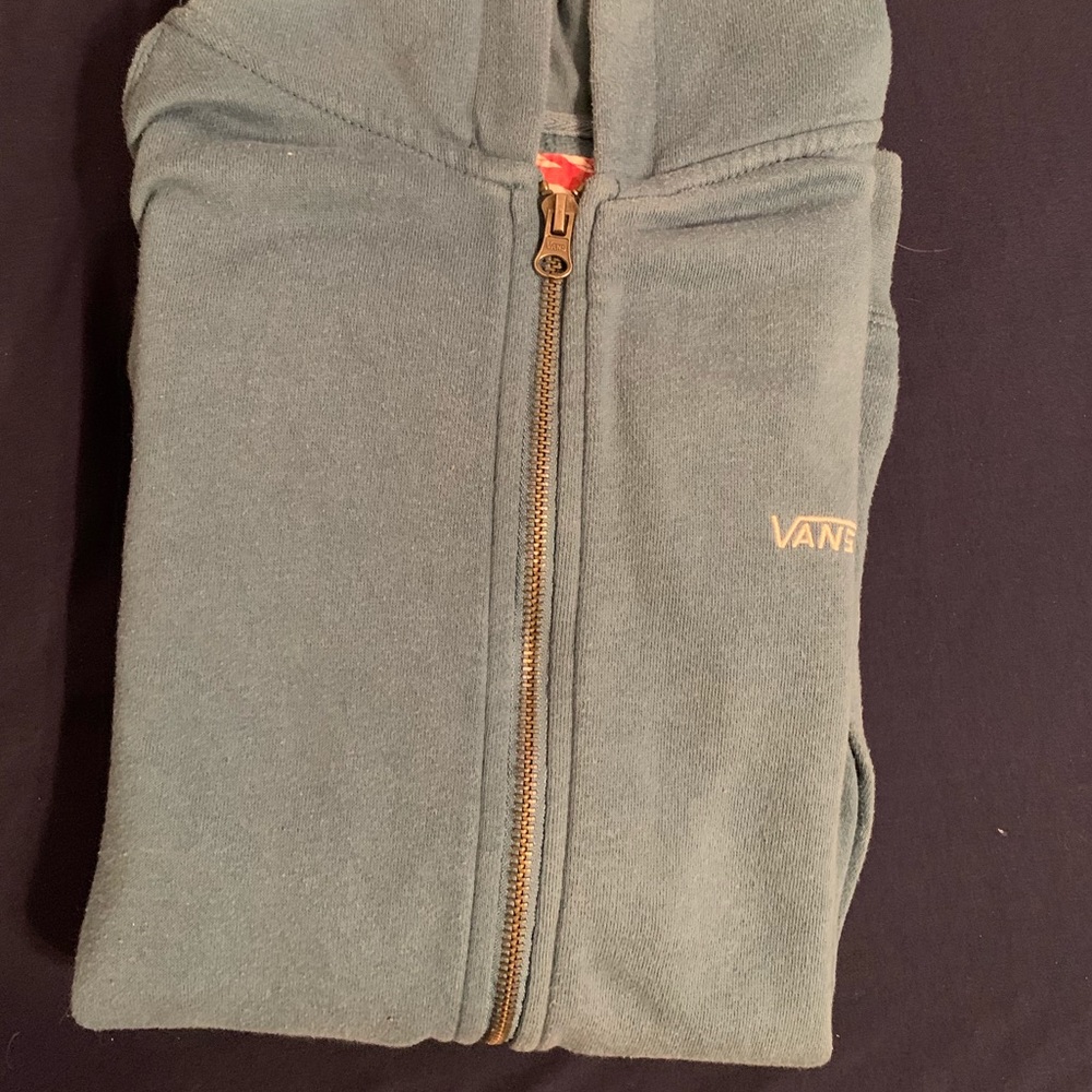 Vans zip up hoodie